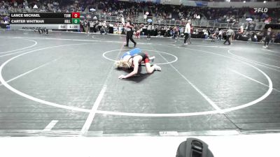 128 lbs Round Of 16 - Lance Michael, Team Diabolical vs Carter Whitman, Hollister HS