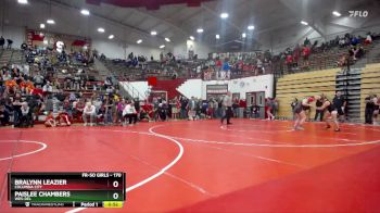 170 lbs Semifinal - Bralynn Leazier, Columbia City vs Paislee Chambers, Wes-Del