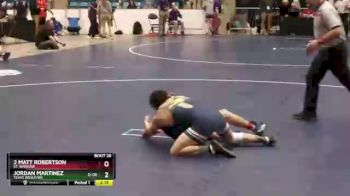 133 lbs Champ. Round 1 - Jordan Martinez, Texas Wesleyan vs 2 Matt Robertson, St. Ambrose