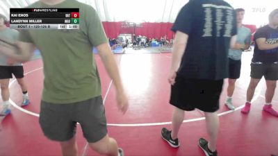 125-126 B Round 1 - Kai Enos, Batavia vs Landynn Miller, Mauston