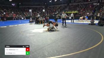 113 lbs Quarterfinal - Elijah Valencia, Merced vs Abram Cline, Granite Hills