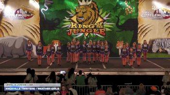 Knoxville Twisters - Weather Girls [2025 L3 Junior - D2] 2025 ASC King of the Jungle Nashville Showdown