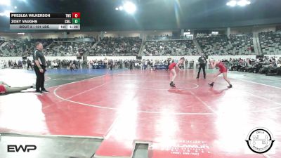 101 lbs 5th Place - Preslea Wilkerson, Titan Wrestling Club vs Zoey Vaughn, Collinsville Junior High