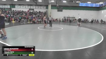 115 lbs Quarterfinal - Aidan Mcmurtry, BullTrained vs Travis Patz, Lawrence Elite