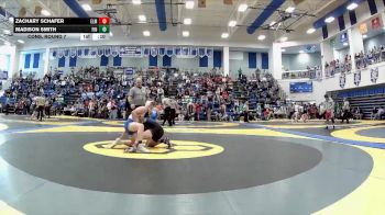 138 lbs Cons. Round 7 - Madison Smith, Findlay vs Zachary Schafer, Elmwood