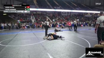 80 lbs 2nd Place Match - Peter Horinek, CKSY Lions vs Owen Kilian, Kansas YG