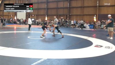 100 lbs Semifinal - Andrew Dolson, Barn Brothers vs Kody Dott, Journeymen WC