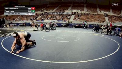 215-D3 Champ. Round 1 - Jax Finch, Cactus Shadows High School vs Riley Trimble, Combs High School