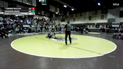 126 lbs Quarterfinal - Nate Mitchell, Del Oro vs Aaron Silva, Corona Del Mar