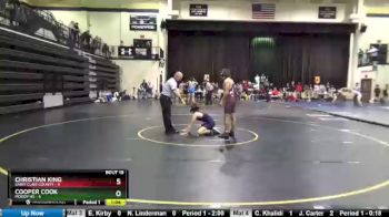 152 lbs Placement Matches (8 Team) - Christian King, Saint Clair County vs Cooper Cook, Moody Hs