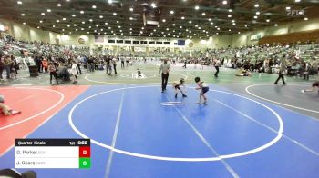 54 lbs Quarterfinal - Jaidyn Sears, Carson Bulldog WC vs Dane Parke, Legacy Elite WC