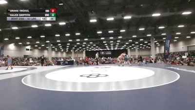157 lbs 3rd Place Match - Drake Troxel, Nebraska Wrestling Academy vs Kaleb Griffith, MWC Wrestling Academy