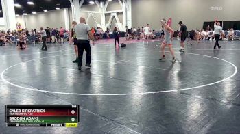 144 lbs Round 6 (10 Team) - Caleb Kirkpatrick, Fight Barn WC vs Brodon Adams, Team Montana Willston