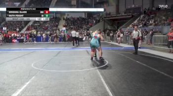 185 lbs Cons. Semi - Brienna Glass, Bobcat Wrestling Club vs Ruth Feight, Republic Co