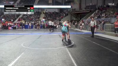 185 lbs Cons. Semi - Brienna Glass, Bobcat Wrestling Club vs Ruth Feight, Republic Co