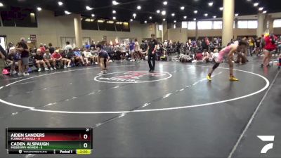 113 lbs Round 4 (6 Team) - Aiden Sanders, Florida Pitbulls vs Caden Alspaugh, Mississippi Mayhem