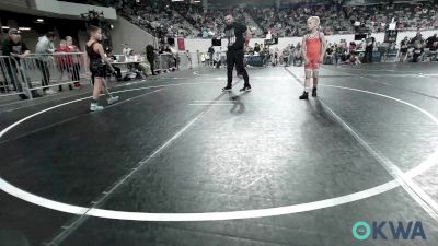 70 lbs Consi Of 8 #1 - Knox Perkins, Tahlequah Wrestling Club vs Salyer Torix, Sperry Wrestling Club