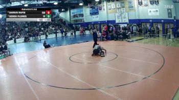 150 lbs Quarterfinal - Derek Flores, Palo Verde vs Darius Rafie, Coronado