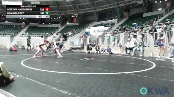 100 lbs Rr Rnd 2 - Acelynn Hauenstein, Team Tulsa Girls vs Julianna Poff, NW Girls