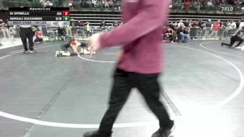 105 lbs Consi Of 16 #1 - Dj Spinella, Aviators vs Sergali Sultanbek, Olympic