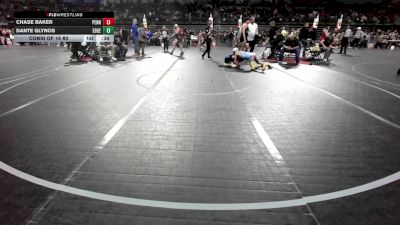 120 lbs Consi Of 16 #2 - Chase Baker, Pennsville vs Dante Glynos, Edge Wrestling