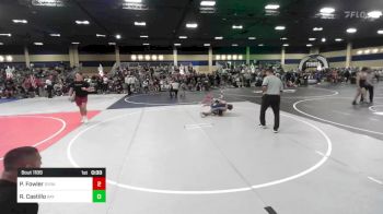 102 lbs Consi Of 8 #1 - Perry Fowler, Syracuse vs Raymond Castillo, Bay Area Dragons