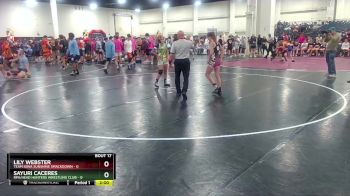 100 lbs Round 5 (8 Team) - Lily Webster, Team Iowa Sunshine Smackdown vs Sayuri Caceres, RPA/Head Hunters Wrestling Club