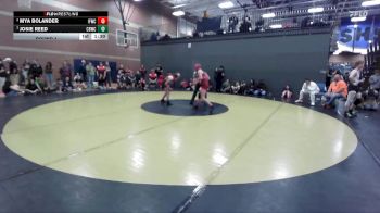115 lbs Round 1 - Mya Bolander, Idaho Falls Wrestling Club vs Josie Reed, Challis Blackheart Wrestling Club