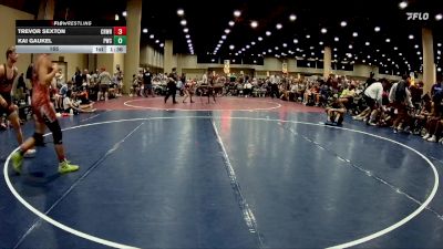 165 lbs Round 2 (6 Team) - Kai Gaukel, PWC vs Trevor Sexton, Crossroads Wrestling