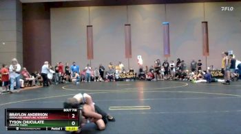 70 lbs Quarterfinal - Tyson Chuculate, Coweta Tigers vs Braylon Anderson, Siouxland Wrestling Academy