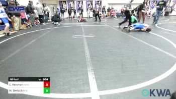 67-70 lbs Rr Rnd 1 - Carson Reisman, Husky Wrestling Club vs Miles DeKoch, Piedmont