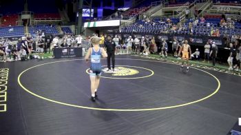 100 lbs Rnd Of 16 - Caleb Noble, Illinois vs Nathaniel Handy, Pennsylvania