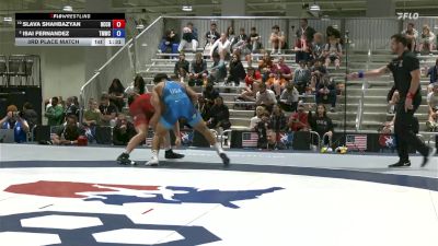 80 lbs 3rd Place Match - Slava Shahbazyan, Birmingham Community Charter High School Wrestling vs Isai Fernandez, Titan Mercury Wrestling Club (TMWC)