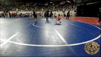 64 lbs Quarterfinal - Kendra Allison, Lexington Wrestling Club vs Conlan Robertson, Prime Wrestling