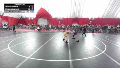 138 lbs Champ. Round 1 - Cade Birchman, Excel Wrestling vs Ethan Albarran, Wisconsin