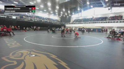 125 lbs Cons. Round 4 - Logan Hansen, Moorpark College vs Alijah Ortiz, Fresno City College