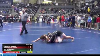 160 lbs Cons. Round 3 - Tucker Mury, Team Montana vs Danson Drake, Moen Wrestling Academy