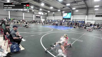 102 lbs Semifinal - Ryker Fuentes, Crismon HS vs Ajay Limon, California Grapplers