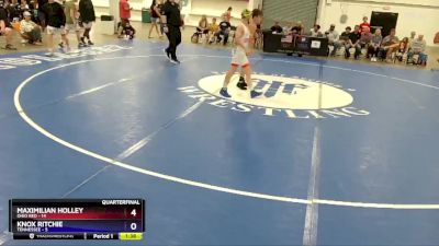 92 lbs Quarterfinals (8 Team) - Maximilian Holley, Ohio Red vs KNOX RITCHIE, Tennessee