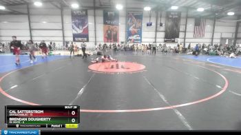 72 lbs Rd# 10- 4:00pm Saturday Final Pool - Cal Satterstrom, Untouchables vs Brendan Dougherty, PA White