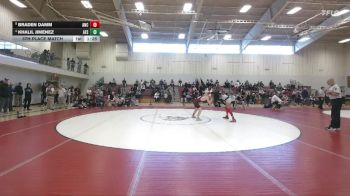 126 lbs 5th Place Match - Braden Damm, Academy Of The New Church vs Khalil Jimenez, Abington Friends School