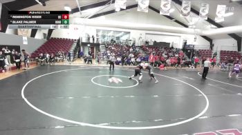 285 lbs Quarterfinal - Blake Palmer, Huntingdon vs Remington Hiser, Blackburn