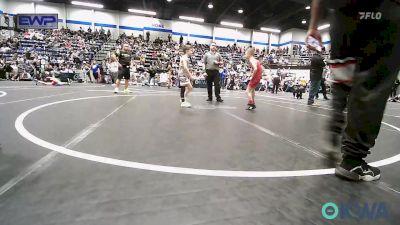 55 lbs Consi Of 4 - Landon Eikel, Lions Wrestling Academy vs Brody Corn, Mustang Bronco Wrestling Club