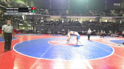 190-3A Quarterfinal - Bryson Howe, White County vs Fischer West, Jefferson