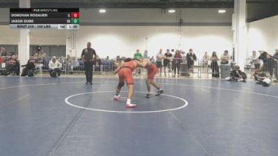 150 lbs Round Of 16 - Donovan Rosauer, IL vs Jason Dube, OH