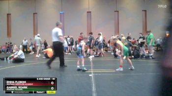 49 lbs Round 1 - Emma Florom, Hastings Wrestling Academy vs Gabriel Roark, Missouri Maulers