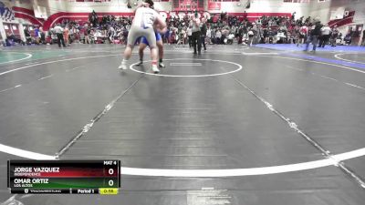 285 lbs Cons. Round 3 - Jorge Vazquez, Independence vs Omar Ortiz, Los Altos