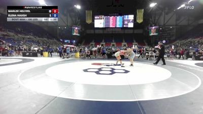 190 lbs Cons. Rd Of 16 - Marlee Heltzel, SD vs Elena Haugh, IL