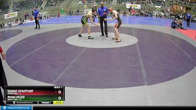 115 lbs Semis & 1st Wrestleback (8 Team) - Isaiah Stanturf, Roseburg vs Ryan Muzii, West Linn