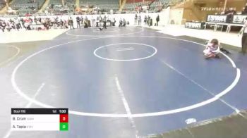 95 lbs Rr Rnd 1 - Braydden Crum, Duran Elite vs Alexander Tapia, Stay Sharp WC